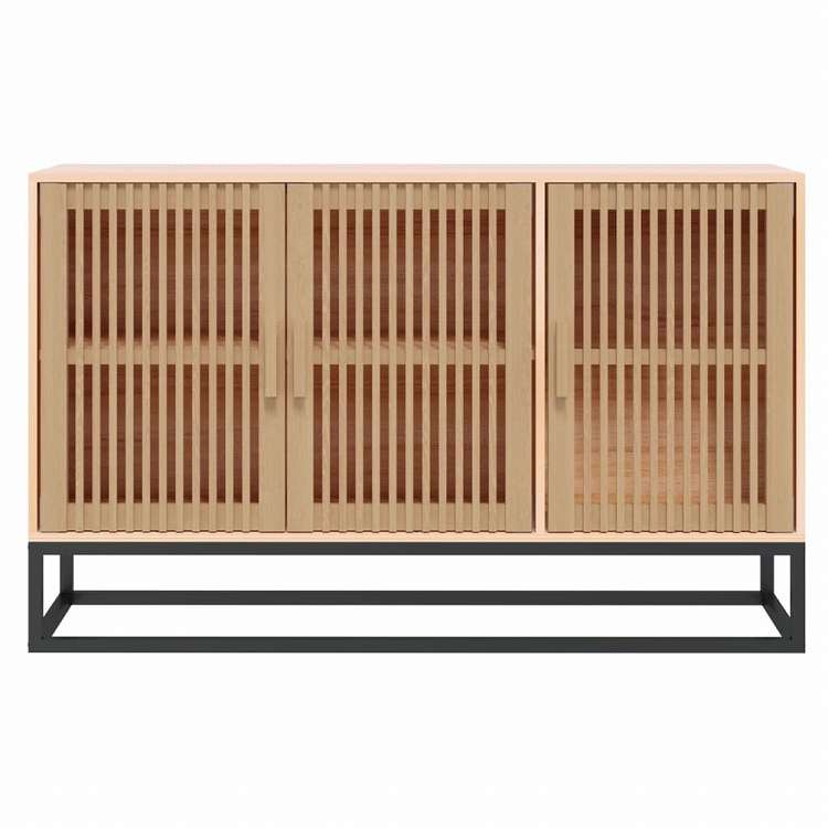 vidaXL サイドボード 105x30x65cm エンジニアリングウッド家具 キャビネット&収納 サイドボード(代引不可)