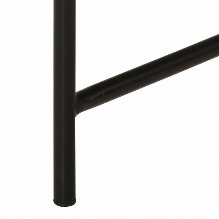 vidaXL コーヒーテーブル 2点セット 真鍮&ブラックメタル家具 テーブル アクセントテーブル コーヒーテーブル(代引不可)