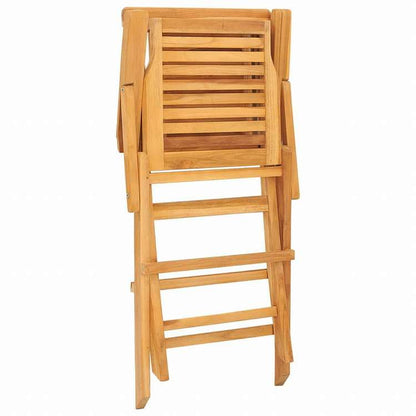 vidaXL 折りたたみガーデンチェア 2点 56x63x90 cm チーク無垢材家具 アウトドア家具 屋外椅子 アウトドアベンチチェア(代引不可)