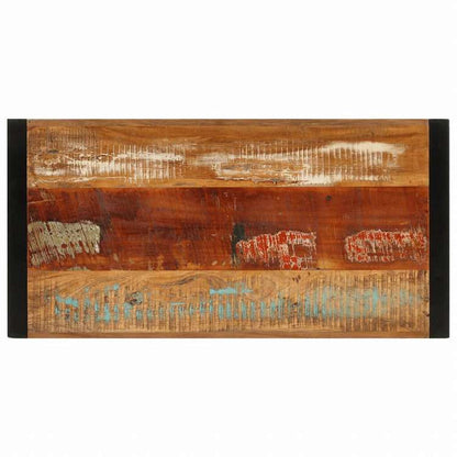 vidaXL バーテーブル 110x55x110 cm 無垢の再生材家具 テーブル キッチン・ダイニングルームテーブル(代引不可)