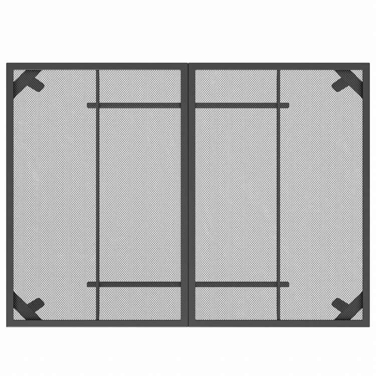 vidaXL ガーデンテーブル アントラシート 110x80x72 cm スチールメッシュ家具 アウトドア家具 アウトドアテーブル(代引不可)