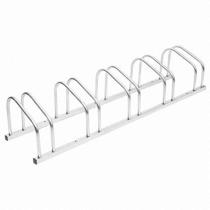 vidaXL 5台用 自転車ラック 亜鉛メッキ鋼スポーツグッズ アウトドアレクリエーション サイクリング 自転車用アクセサリ 自転車スタンド・収納(代引不可)