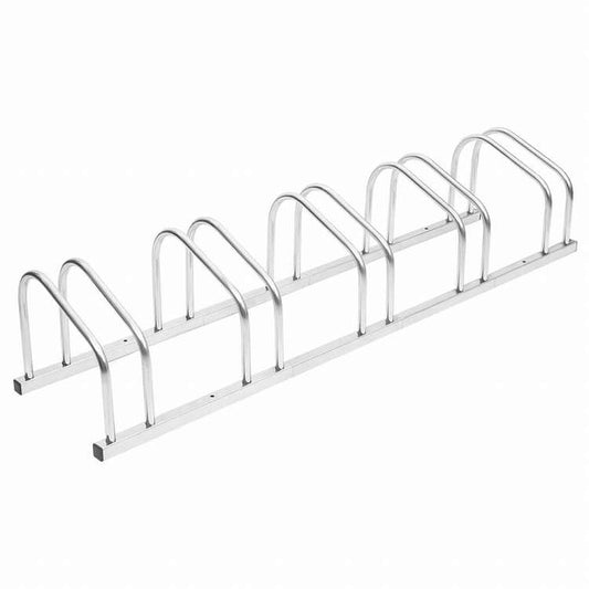 vidaXL 5台用 自転車ラック 亜鉛メッキ鋼スポーツグッズ アウトドアレクリエーション サイクリング 自転車用アクセサリ 自転車スタンド・収納(代引不可)