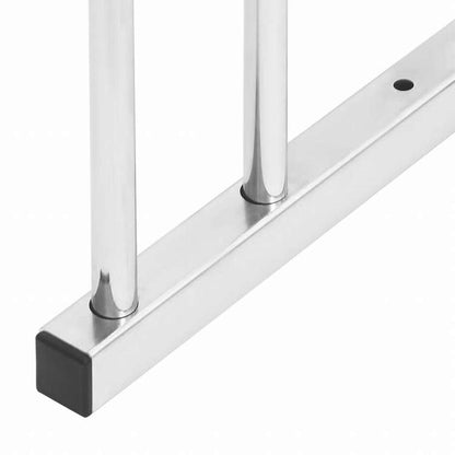 vidaXL 6台用 自転車ラック 亜鉛メッキ鋼スポーツグッズ アウトドアレクリエーション サイクリング 自転車用アクセサリ 自転車スタンド・収納(代引不可)