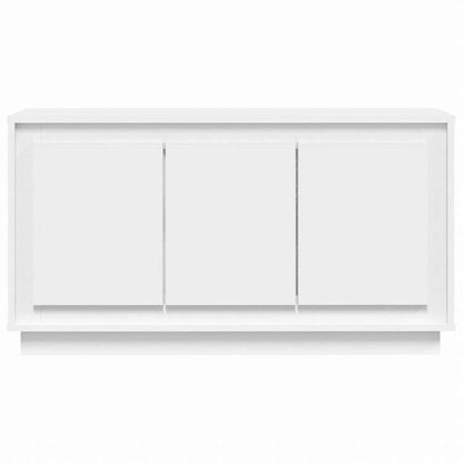 vidaXL サイドボード ホワイト 102x35x55cm エンジニアリングウッド家具 キャビネット&収納 サイドボード(代引不可)