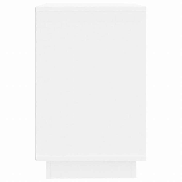 vidaXL サイドボード ホワイト 102x35x55cm エンジニアリングウッド家具 キャビネット&収納 サイドボード(代引不可)