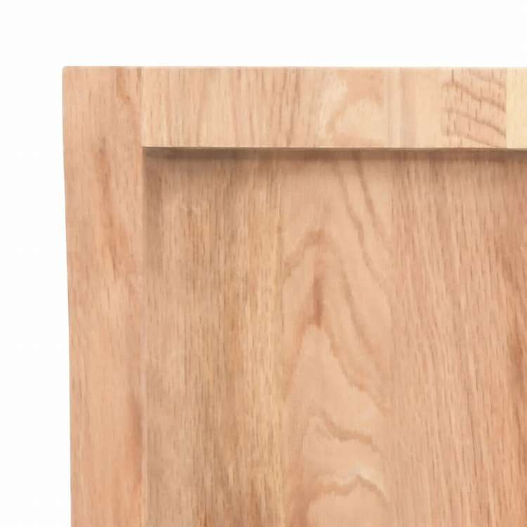 vidaXL テーブルトップ ライトブラウン 100x60x(2-6) cm 加工済み無垢材 ライブエッジ家具 テーブル用品 テーブルトップ(代引不可)