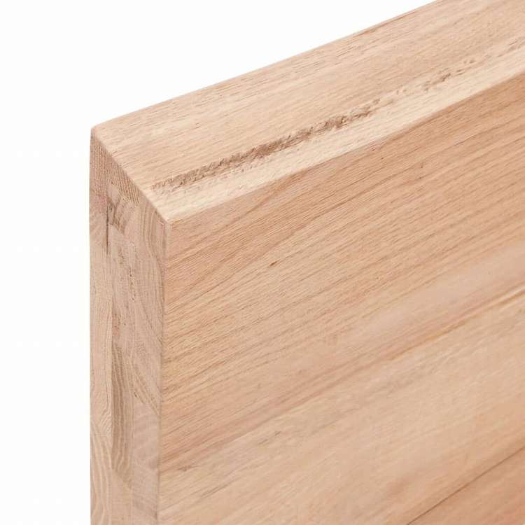 vidaXL テーブルトップ ライトブラウン 100x60x(2-6) cm 加工済み無垢材 ライブエッジ家具 テーブル用品 テーブルトップ(代引不可)