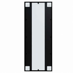 vidaXL ウォールミラー 2点 ブラック 100x40cm 金属製ホーム&ガーデン デコレーション 鏡(代引不可)