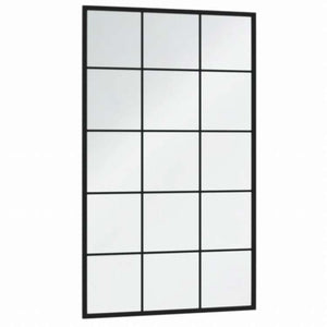 vidaXL ウォールミラー 2点 100x60cm 金属製ホーム&ガーデン デコレーション 鏡(代引不可)