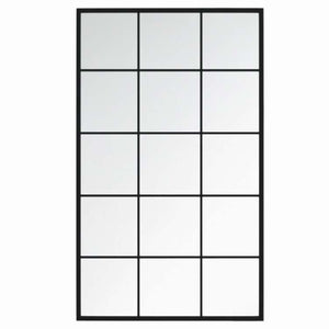 vidaXL ウォールミラー 2点 100x60cm 金属製ホーム&ガーデン デコレーション 鏡(代引不可)