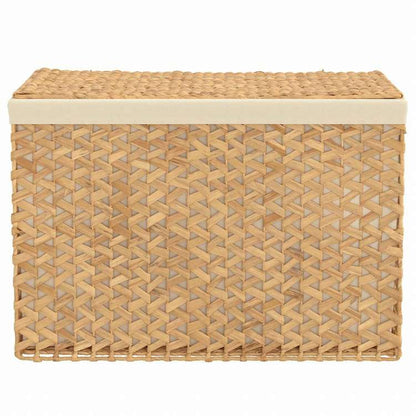vidaXL ランドリーバスケット 3分割 75x42.5x52 cm ホテイアオイホーム&ガーデン 家事用品 ランドリー用品 洗濯かご(代引不可)