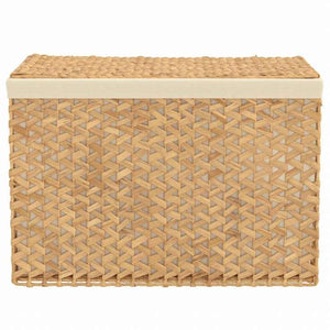 vidaXL ランドリーバスケット 3分割 75x42.5x52 cm ホテイアオイホーム&ガーデン 家事用品 ランドリー用品 洗濯かご(代引不可)