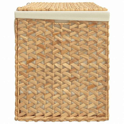 vidaXL ランドリーバスケット 3分割 75x42.5x52 cm ホテイアオイホーム&ガーデン 家事用品 ランドリー用品 洗濯かご(代引不可)