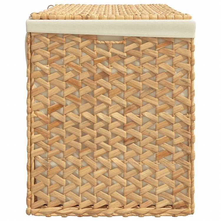 vidaXL ランドリーバスケット 3分割 75x42.5x52 cm ホテイアオイホーム&ガーデン 家事用品 ランドリー用品 洗濯かご(代引不可)