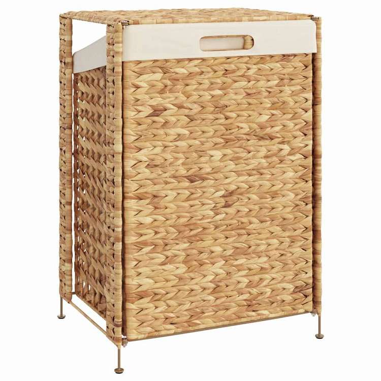 vidaXL ランドリーバスケット 44x34x64 cm ホテイアオイホーム&ガーデン 家事用品 ランドリー用品 洗濯かご(代引不可)
