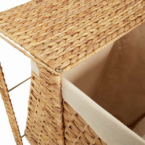 vidaXL ランドリーバスケット 44x34x64 cm ホテイアオイホーム&ガーデン 家事用品 ランドリー用品 洗濯かご(代引不可)