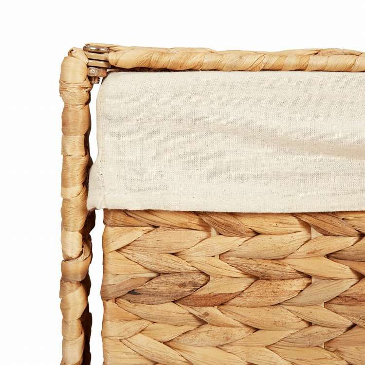 vidaXL ランドリーバスケット 44x34x64 cm ホテイアオイホーム&ガーデン 家事用品 ランドリー用品 洗濯かご(代引不可)