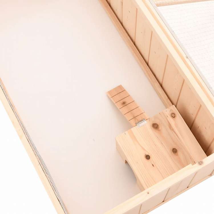 vidaXL ハムスターケージ 104x52x38cm モミ無垢材動物&ペット用品 ペット用品 小動物用品 小動物 飼育・ケージ(代引不可)