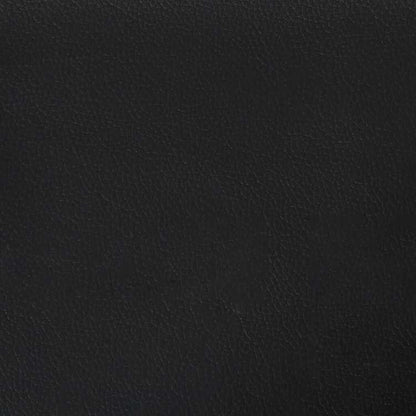 vidaXL ソファ2点セット クッション付 ブラック 合成皮革張り家具 ソファ(代引不可)