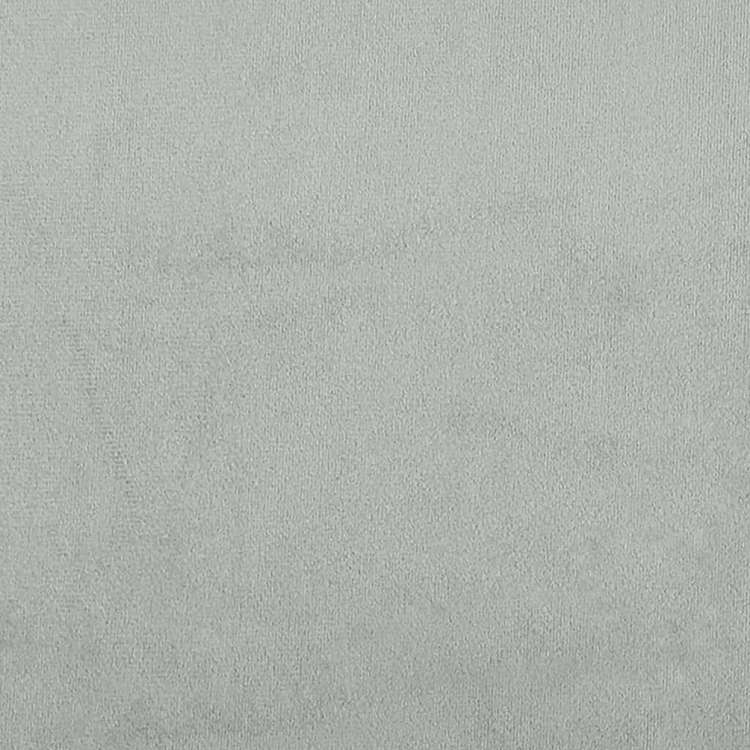 vidaXL ソファ2点セット クッション付 ライトグレー ベルベット家具 ソファ(代引不可)