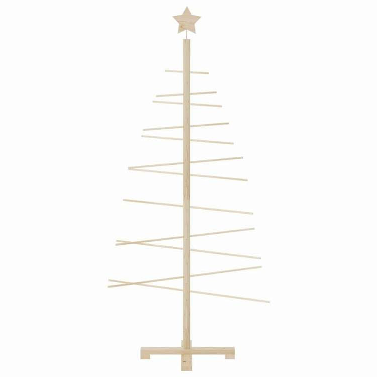 vidaXL 木製クリスマスツリー デコレーション用 150cm パイン無垢材ホーム&ガーデン デコレーション シーズン&ホリデーデコレーション クリスマスツリー(代引不可)