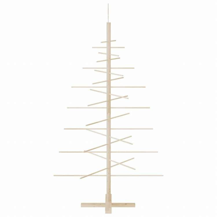 vidaXL 木製クリスマスツリー デコレーション用 150cm パイン無垢材ホーム&ガーデン デコレーション シーズン&ホリデーデコレーション クリスマスツリー(代引不可)