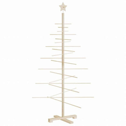 vidaXL 木製クリスマスツリー デコレーション用 150cm パイン無垢材ホーム&ガーデン デコレーション シーズン&ホリデーデコレーション クリスマスツリー(代引不可)