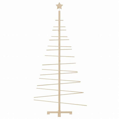 vidaXL 木製クリスマスツリー デコレーション用 180cm パイン無垢材ホーム&ガーデン デコレーション シーズン&ホリデーデコレーション クリスマスツリー(代引不可)