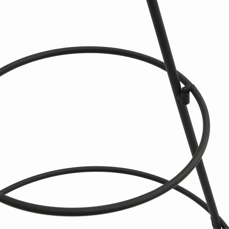 vidaXL 金属製クリスマスツリー デコレーション用 ブラック 60cmホーム&ガーデン デコレーション シーズン&ホリデーデコレーション クリスマスツリー(代引不可)