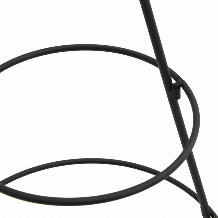 vidaXL 金属製クリスマスツリー デコレーション用 ブラック 125cmホーム&ガーデン デコレーション シーズン&ホリデーデコレーション クリスマスツリー(代引不可)