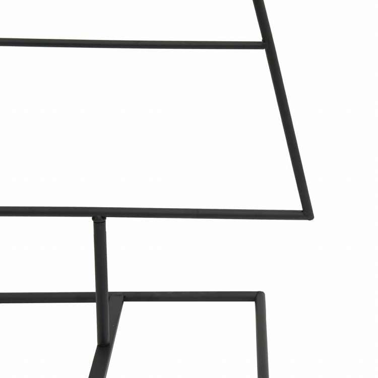 vidaXL 金属製クリスマスツリー デコレーション用 ブラック 60cmホーム&ガーデン デコレーション シーズン&ホリデーデコレーション クリスマスツリー(代引不可)