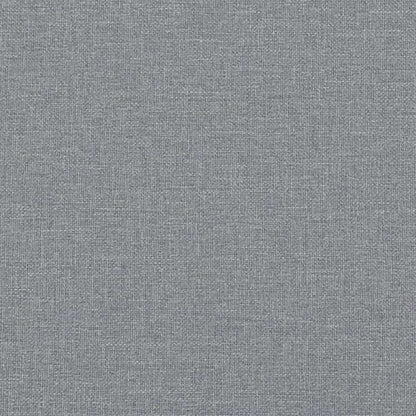 vidaXL 2人掛けソファ ダークグレー 140cm 布製家具 ソファ(代引不可)