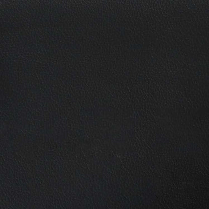 vidaXL 2人掛けソファ ブラック 140cm 合成皮革製家具 ソファ(代引不可)