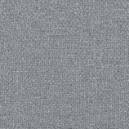 vidaXL 2人掛けソファ ダークグレー 140cm 布製家具 ソファ(代引不可)