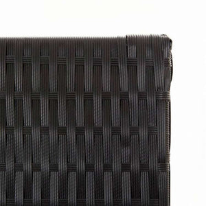vidaXL 間仕切り 6パネル ブラック ポリラタン家具 間仕切り(代引不可)
