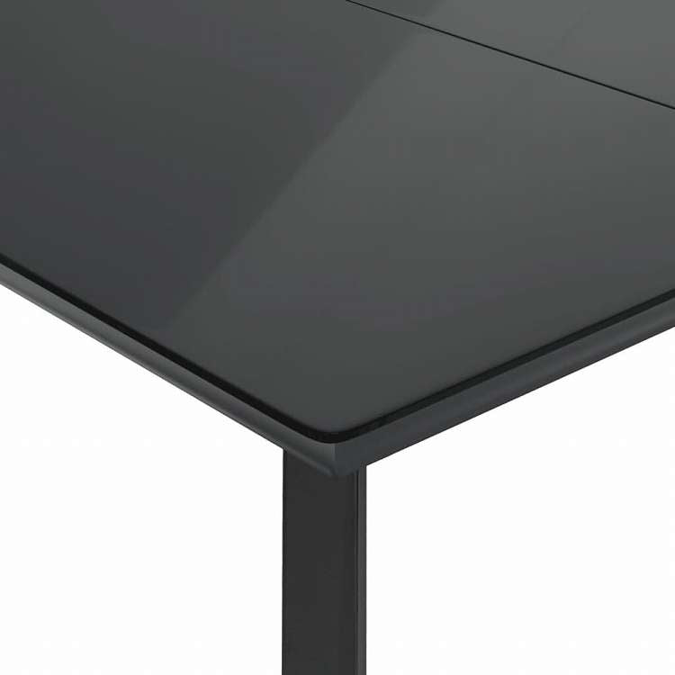 vidaXL ガーデンダイニングセット 5点 クッション付き グレー ポリラタン製家具 アウトドア家具 屋外家具セット(代引不可)