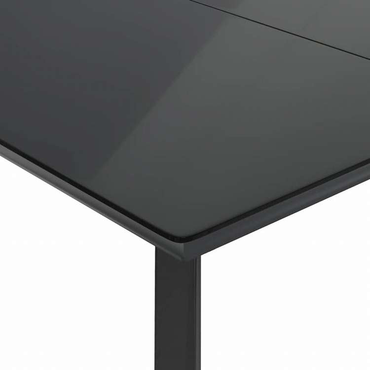 vidaXL ガーデンダイニング7点セット クッション付き ポリラタン製 グレー家具 アウトドア家具 屋外家具セット(代引不可)