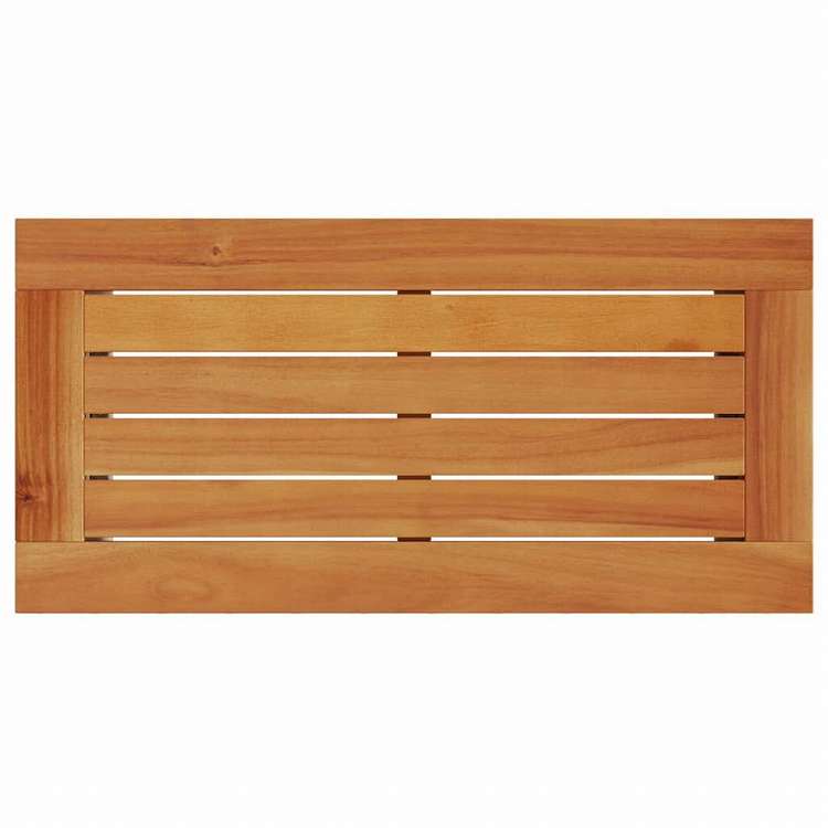 vidaXL ガーデンサイドテーブル ガラス天板付 グレー 58x27.5x55 cm ポリラタン製家具 アウトドア家具 アウトドアテーブル(代引不可)