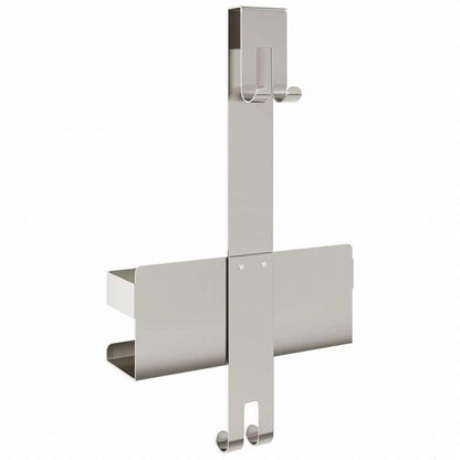 vidaXL 吊り下げ式シャワーキャディ つや消し 304 ステンレススチール製家具 棚(代引不可)