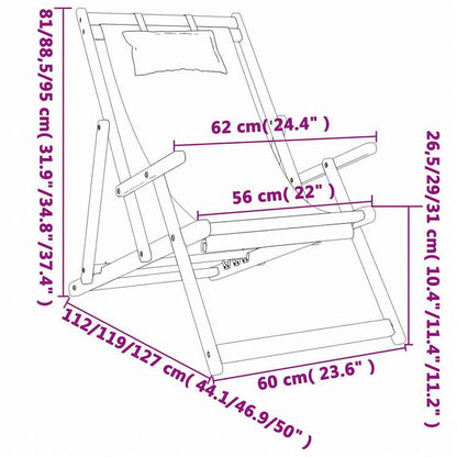 vidaXL 折りたたみビーチチェア 2点 布製 ブルー家具 アウトドア家具 屋外椅子 アウトドアベンチチェア(代引不可)
