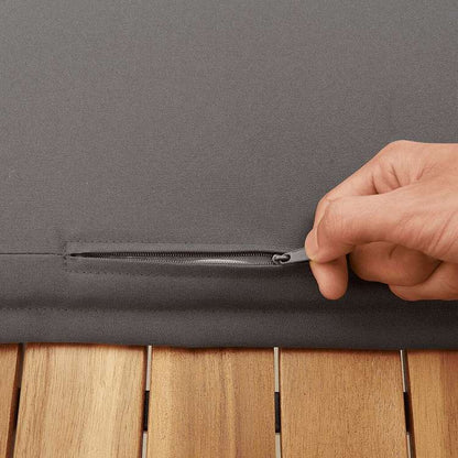 vidaXL ガーデンラウンジ14点セット クッション付き グレー ポリラタン製家具 アウトドア家具 屋外家具セット(代引不可)