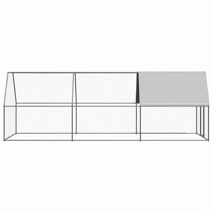 vidaXL 鶏小屋 2x6x2m 亜鉛メッキ鋼製動物&ペット用品 ペット用品 小動物用品 小動物 飼育・ケージ(代引不可)