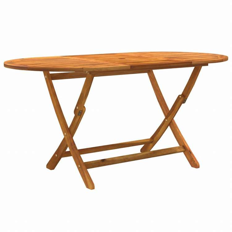 vidaXL ガーデンダイニング9点セット アカシア無垢材&合成繊維家具 アウトドア家具 屋外家具セット(代引不可)