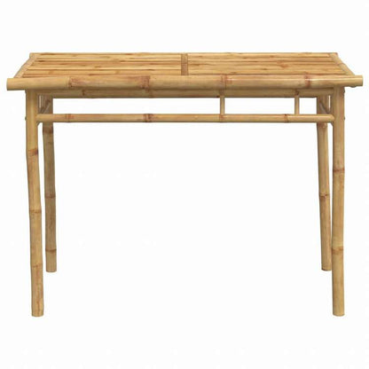 vidaXL ガーデンダイニングテーブル 110x55x75 cm 竹製家具 アウトドア家具 アウトドアテーブル(代引不可)