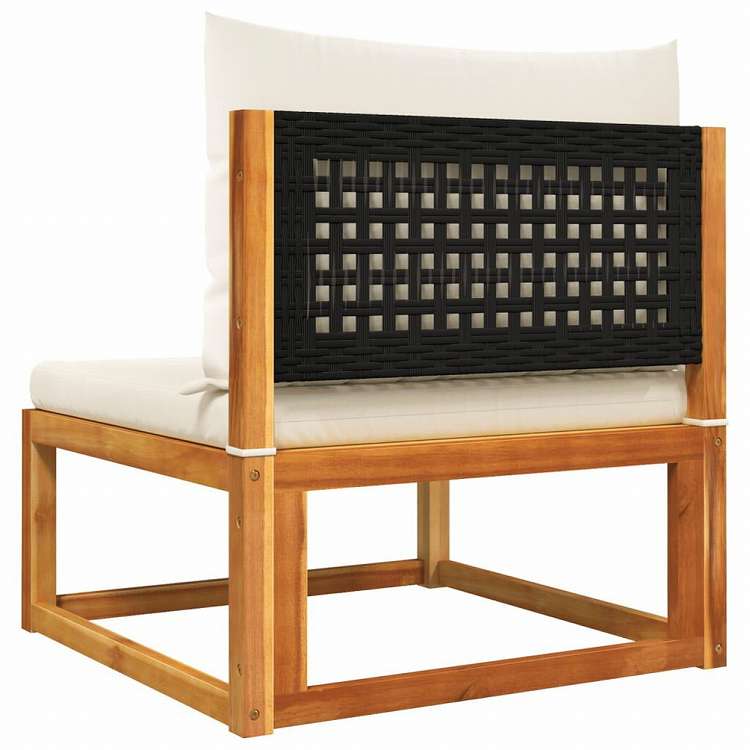 vidaXL ガーデンソファ6点セット クッション付き アカシア無垢材家具 アウトドア家具 屋外家具セット(代引不可)