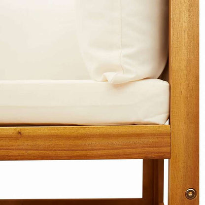 vidaXL ガーデンソファ8点セット クッション付き アカシア無垢材家具 アウトドア家具 屋外家具セット(代引不可)