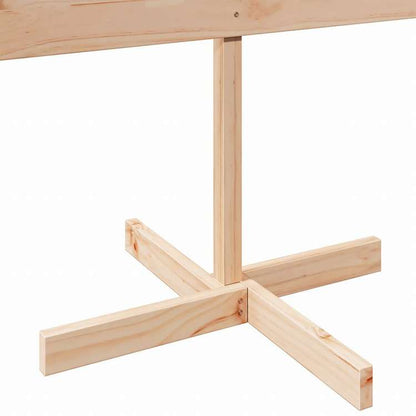 vidaXL 木製クリスマスツリー デコレーション用 150cm 無垢材ホーム&ガーデン デコレーション シーズン&ホリデーデコレーション クリスマスツリー(代引不可)