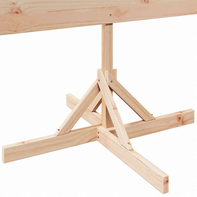 vidaXL 木製クリスマスツリー デコレーション用 180cm 無垢材ホーム&ガーデン デコレーション シーズン&ホリデーデコレーション クリスマスツリー(代引不可)