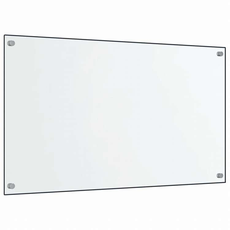 vidaXL キッチン用 汚れ防止板 2点 透明 70x50cm 強化ガラス製ホーム&ガーデン キッチン&ダイニング キッチンツール&調理器具(代引不可)